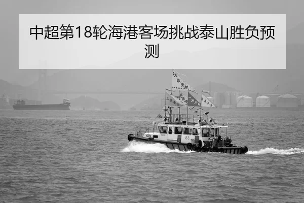 中超第18轮海港客场挑战泰山胜负预测