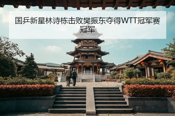 国乒新星林诗栋击败樊振东夺得WTT冠军赛冠军