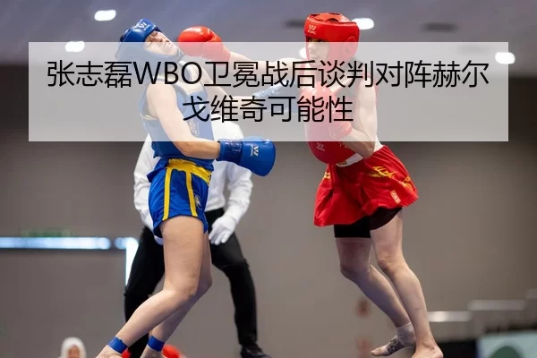 张志磊WBO卫冕战后谈判对阵赫尔戈维奇可能性