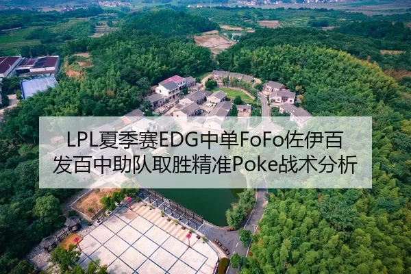 LPL夏季赛EDG中单FoFo佐伊百发百中助队取胜精准Poke战术分析